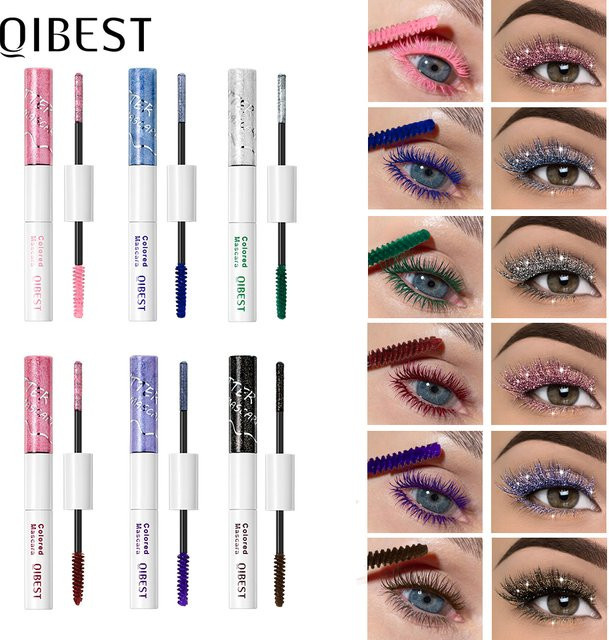 QIBEST 2-in-1 Mascara, schimmernd, wasserfest - Bild 1