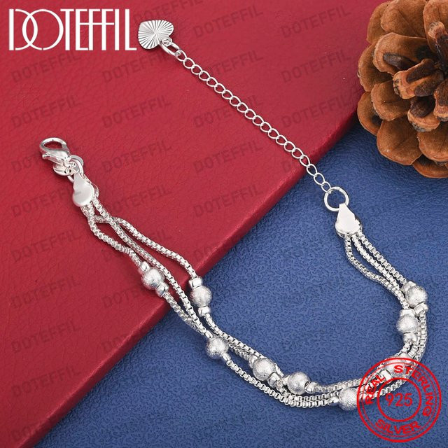 DOTEFFIL Armband 925 Silber, Perle, Damen - Bild 1