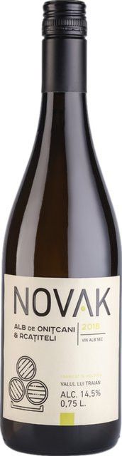 Novak Rkatsiteli Weißwein, Valul lui Traian, Moldawien, 2019, trocken, 0,75 l - Bild 1