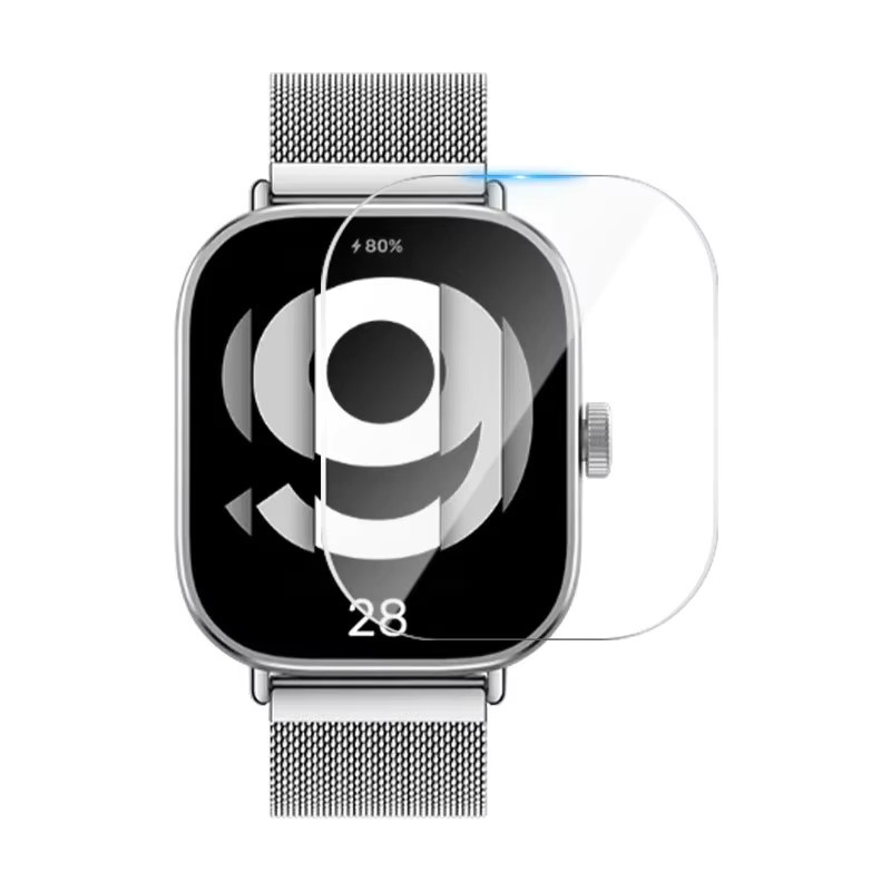 Xiaomi Redmi Watch 4 Displayschutzfolie aus 9H HD gehärtetem Glas, transparent - Bild 5