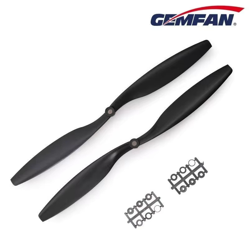 Qianfeng 8045 positiver und negativer Propeller, Glasfaser-Nylon-Säbelpropeller, Zubehör, Schwarz - Bild 3