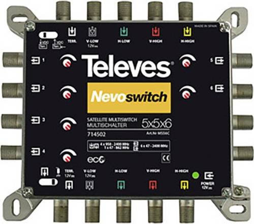 Televes MS56C SAT Multischalter in Schwarz - Bild 1