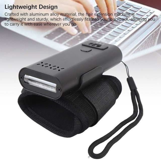 OutsideWorld LED Haarverlängerungslampe, grau, 3000mAh Akku - Bild 1