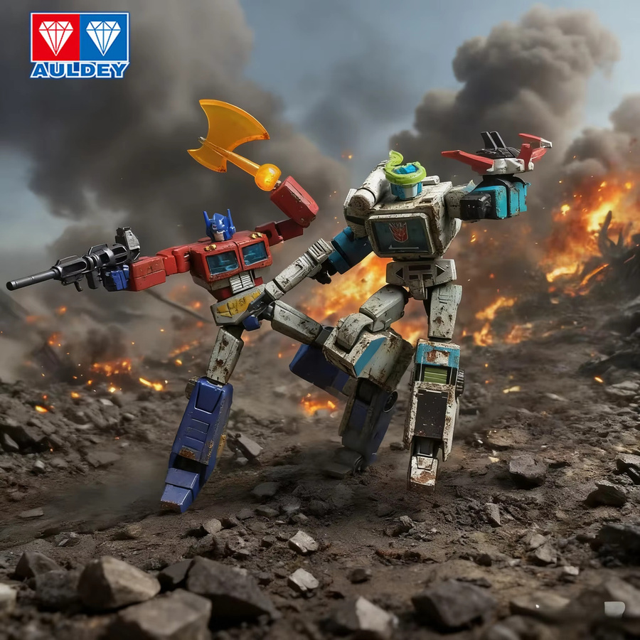 AULEDY Transformers Optimus Prime, Sammlerfiguren-Set, Maßstab 1:43 - Bild 2