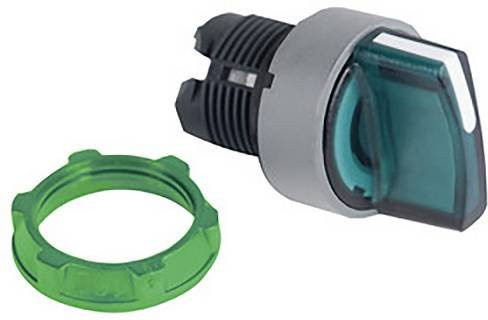 Schneider Electric ZB5AK1333C0 Leuchtwahlschalter-Frontelement aus Kunststoff in Grün und Grau - Bild 1