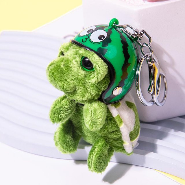 Linyi toy Schlüsselanhänger Plüschschildkröte, green, Unisex - Bild 1
