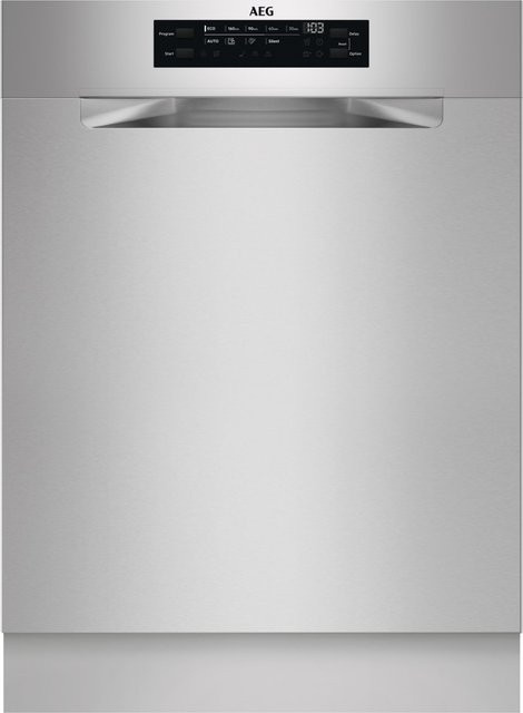 AEG Unterbau-Geschirrspüler Favorit FUS7676APM in Edelstahl Silber, Breite: 60 cm - Bild 1