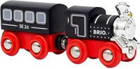 BRIO World Sondereditionszug 2026 Spielfahrzeug in Schwarz, Silber und Rot - Bild 1
