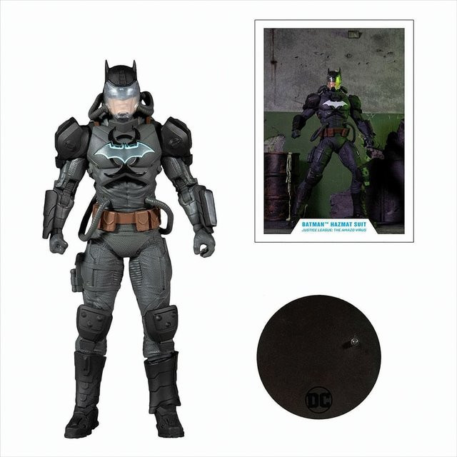 DC Multiverse Justice League Batman Hazmat Suit Actionfigur - Bild 1