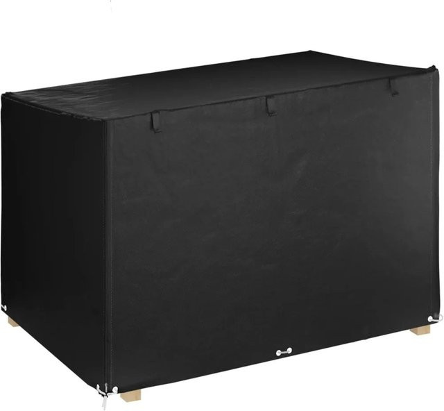 vidaXL Abdeckung für Schaukelbank aus Polyethylen mit 12 Ösen, B/T/H: 215 x 150 x 130/150 cm - Bild 1
