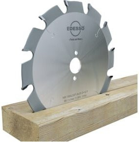 EDESSÖ Handkreissägeblatt Grobzahn mit Hartmetallbestückung für Holz und Kunststoff, Farbe: Silber, Durchmesser: 235 mm, Bohrung: 30 mm, Zähne: 20 - Bild 1