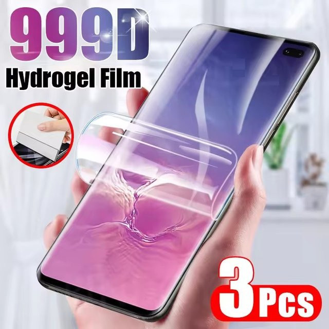 3er Pack Hydrogel Displayschutzfolie für Samsung Galaxy M36 M56 M16 M35 M55 M15 M14 M55s C55 F55 F16 F06 F14 F15 5G in Transparent - Bild 1