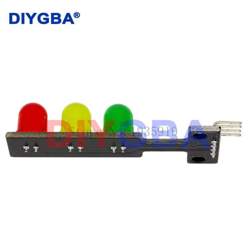 DNIGEF 10er Set Mini 5mm LED Ampel Display Modul DC 5V für Arduino in Mehrfarbig - Bild 2