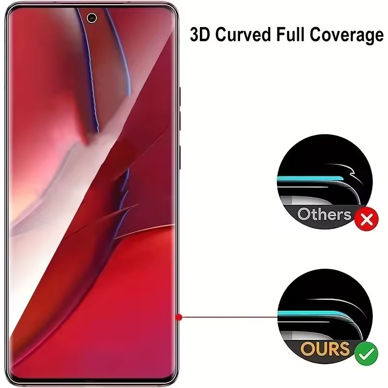 3 Stück Hydrogel Sichtschutzfolie für Motorola Moto Edge 60 70 Fusion X70 Air Pro, transparent - Bild 3