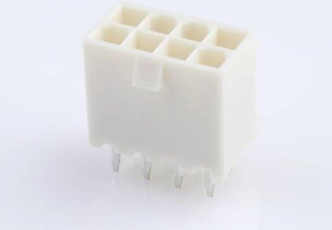 Molex Einbau-Stiftleiste Standard 39310080 in Weiß - Bild 1