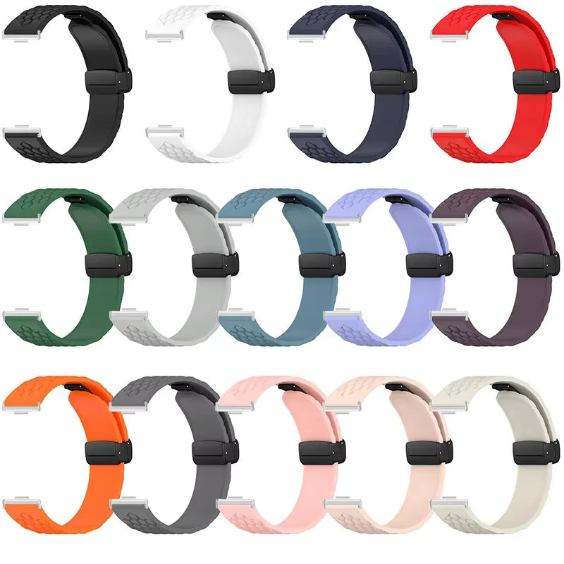 Hiyii Uhrenarmband Silikon, Magnetische Schließe, Unisex - Bild 4
