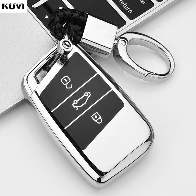 Kuvi TPU Schlüsselhülle für Volkswagen VW Magotan Passat B8 und Skoda Superb A7 - Bild 1