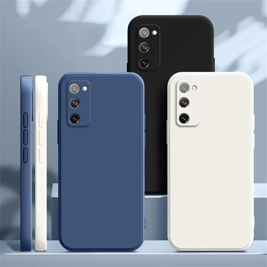 Silikon Schutzhülle für Samsung Galaxy S20 FE, S20FE Plus und Ultra 5G in Bonbonfarben - Bild 1