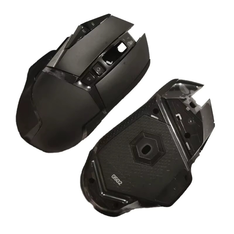 XINYUANSHUNTONG Ersatzgehäuse für Logitech G502 Maus in Schwarz, Top und Bottom Shell Zubehör für kabelgebundene und kabellose Modelle - Bild 4