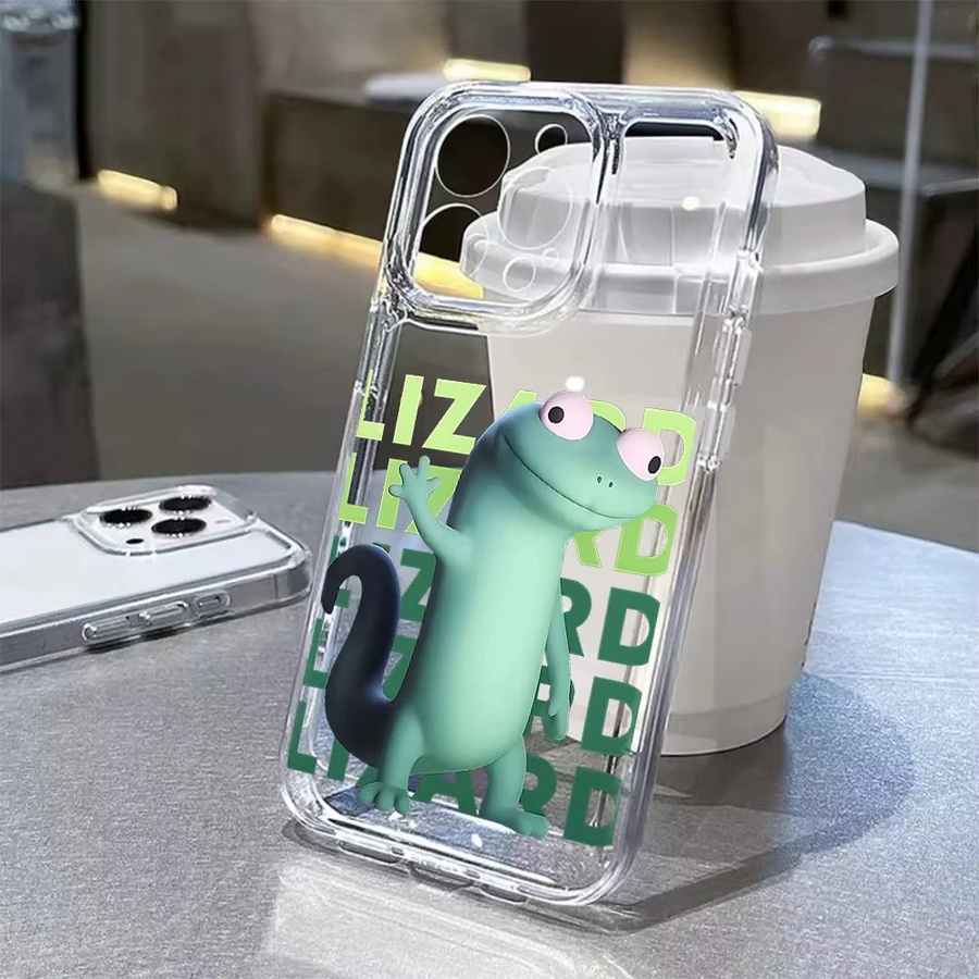 Funko Toms Eidechse Handyhülle mit transparenter Rückseite für iPhone Modelle - Bild 2