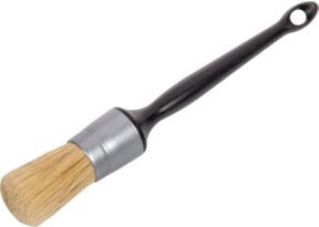 FRIESS-TECHNO-PROFI Ringpinsel Größe 6 mit heller Chinaborste und Kunststoffstiel in Beige - Bild 1