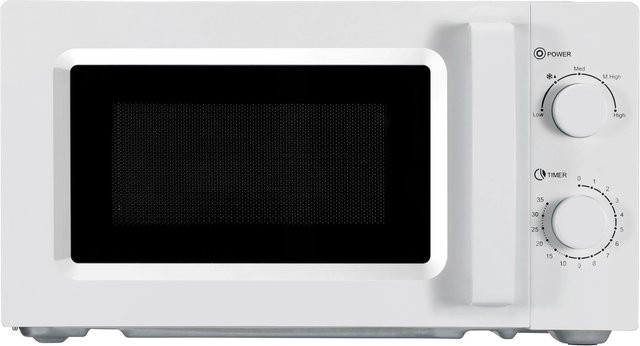 Insido Mikrowelle Anisa in Weiß mit 700 Watt Leistung, B/T/H: 44,4 x 35,8 x 24,1 cm - Bild 1