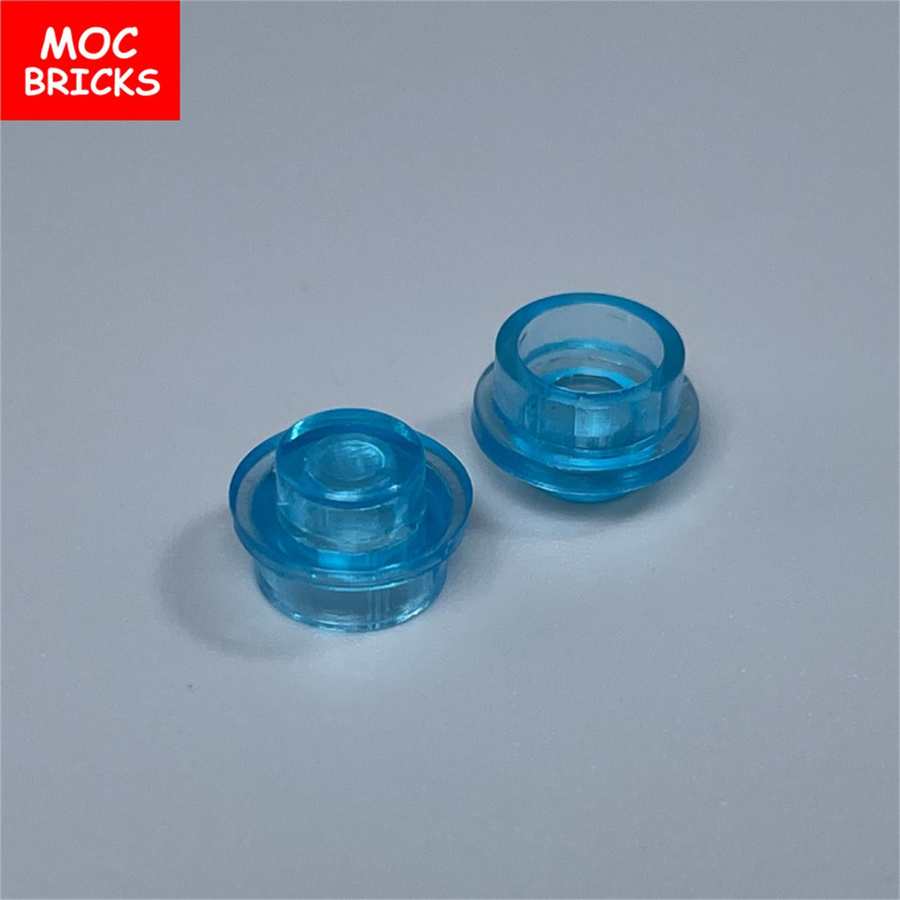 Yiran toy MOC Steine Transparente Platte Rund 1x1 30-teiliges Set - Bild 1