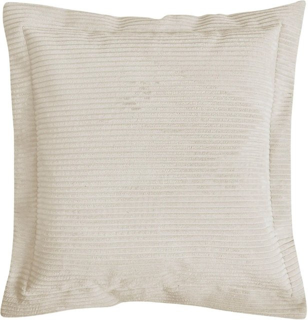 mokebo Sofakissen Wölkchen aus Cord in Beige mit abnehmbarem Bezug - Bild 1