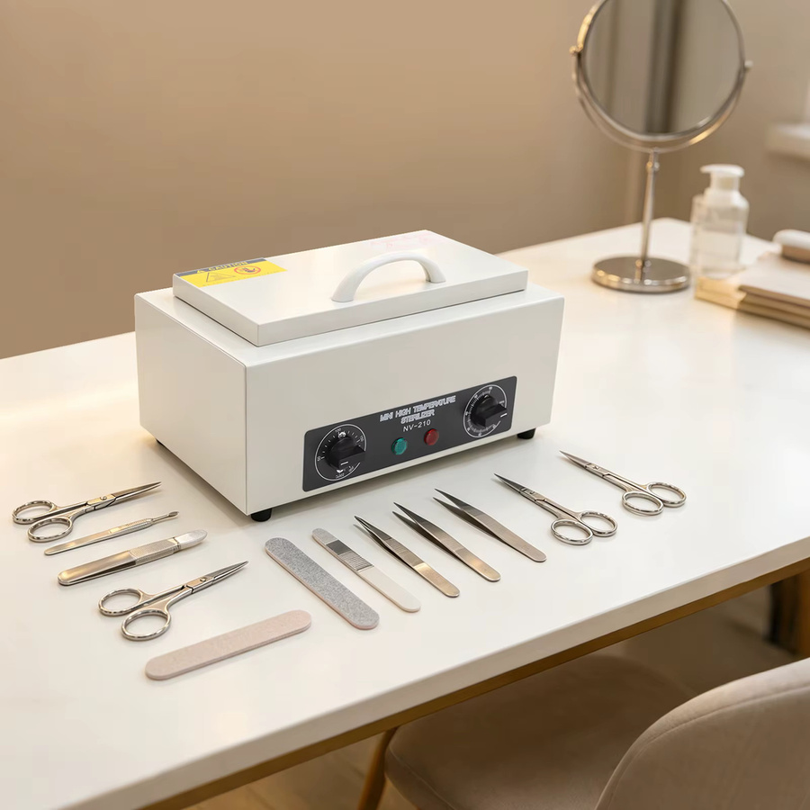 Hochtemperatur-Desinfektionsbox, elektrische Sterilisation, weiß - Bild 3
