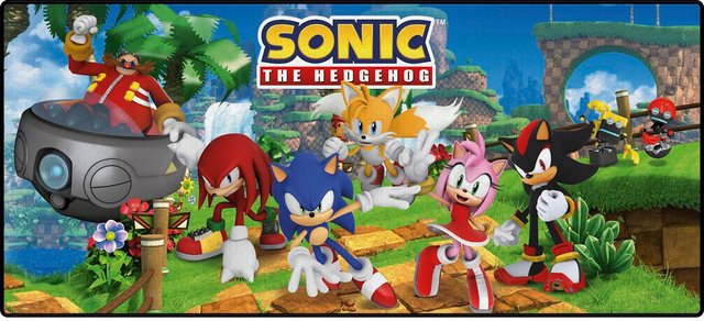 Sonic Schreibtischunterlage Desk Mat in Multicolour - Bild 1