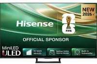 Hisense ULED 75E8S MiniLED QLED Fernseher in 4K UHD, Schwarz/Grau, 75 Zoll - Bild 1