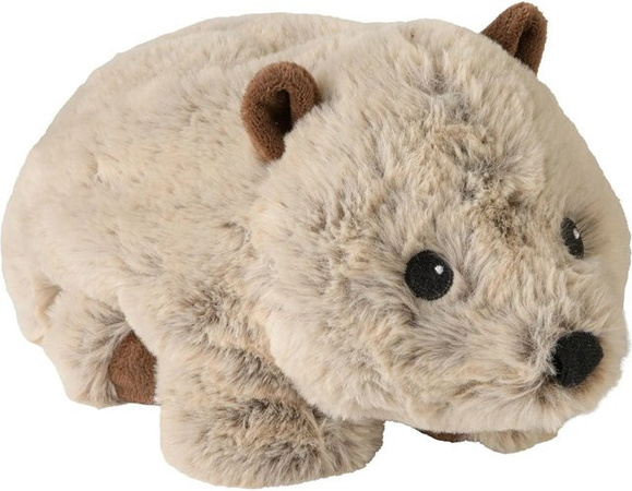 Warmies Kuscheltier Wombat, Plüsch / Textil, Beige