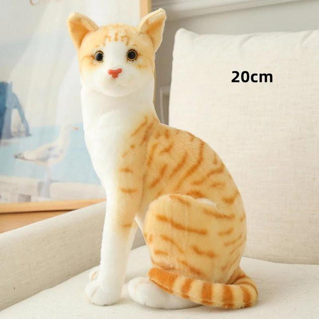 Kidsly Simulation Katze Plüschtier, Stofftier, ab 3 Jahre, 1-teiliges Set - Bild 1