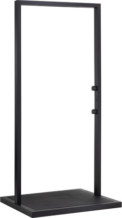 Steinbach Solardusche The Gate 2.0 aus Aluminium, schwarz, B/T/H: 101 x 101 x 230 cm, 30 l Tank