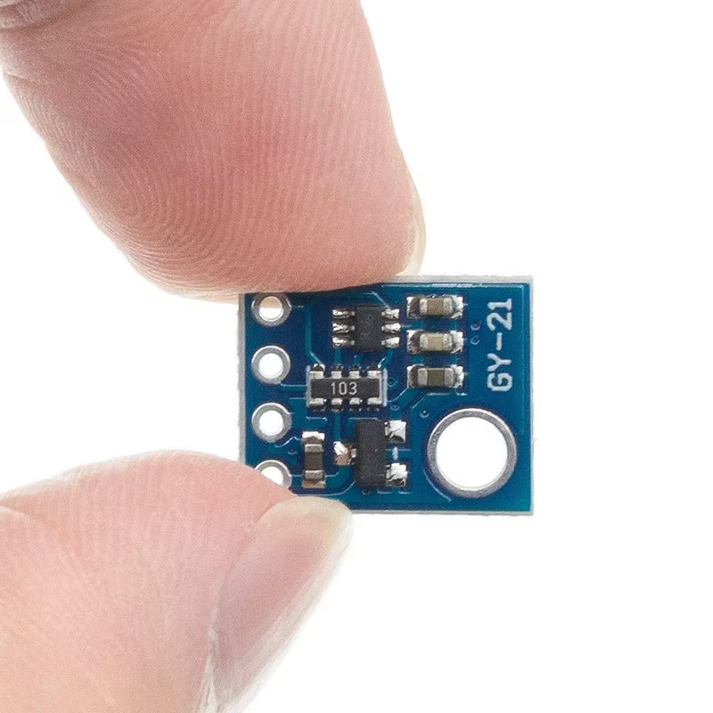 AITEXM ROBOT GY-21 HTU21 Feuchtigkeitssensor mit I2C Schnittstelle, hochpräzises Temperatur- und Feuchtigkeitsmodul in Blau - Bild 4