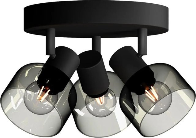 Philips Hue Spot Sleet Deckenleuchte, 3-flammig, Schwarz, Glas, E14, verstellbar - Bild 1