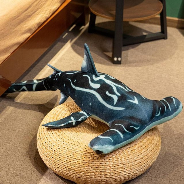 Binchi Fitness Simulations Hammerhai Plüschtier, Doppelköpfiger Hai, ab 14 Jahren - Bild 1