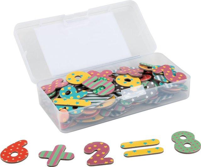 Lupilu Magnetbox Alphabet Zahlen Motive Lernspielzeug ab 3 Jahren - Bild 1