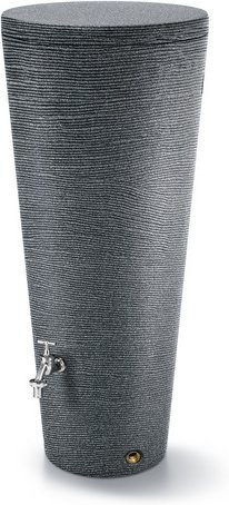 Arves Regentonne Tubo aus Kunststoff, 120 l, Granit Grau - Bild 1