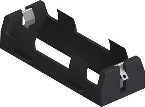 Keystone Electronics Batteriehalter 1x 26650 Schwarz L x B x H: 81 x 29 x 19 mm mit Lötanschluss - Bild 1