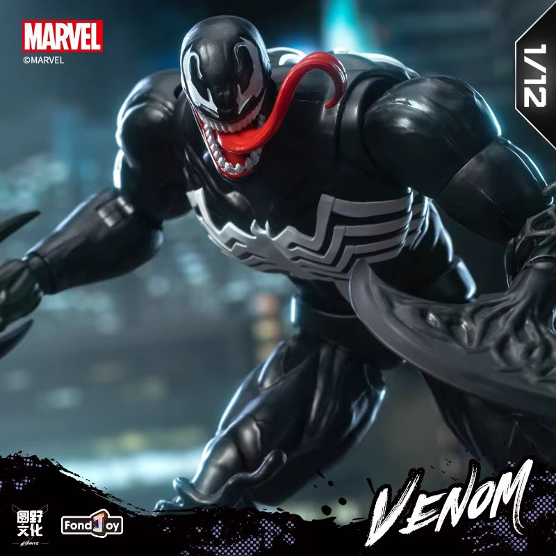 Fondjoy Venom, Actionfigur, 1/12 Maßstab, bewegliche Gelenke - Bild 3