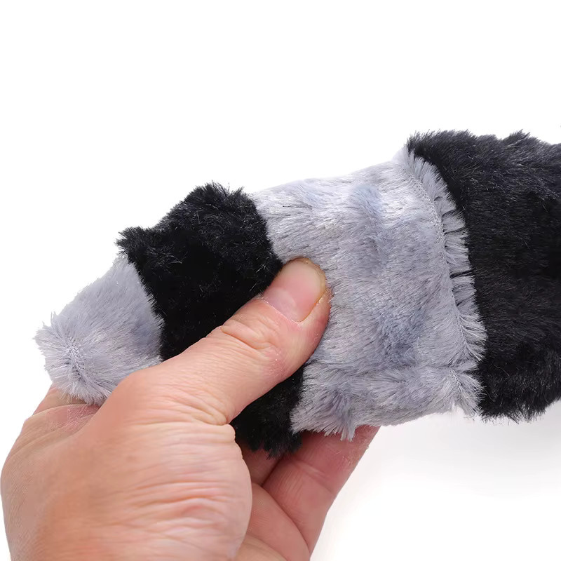 pawstrip Plüsch-Hundespielzeug, interaktives Tierförmiges Quietschspielzeug, bissresistentes Haustierspielzeug - Bild 3