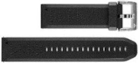 Garmin Uhrenarmband, Silikon, Schwarz, Unisex - Bild 1