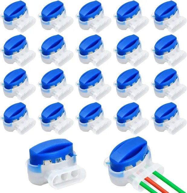 3-Pin IDC 314 Anschlusskabel für Roboter-Rasenmäher in Blau - Bild 1