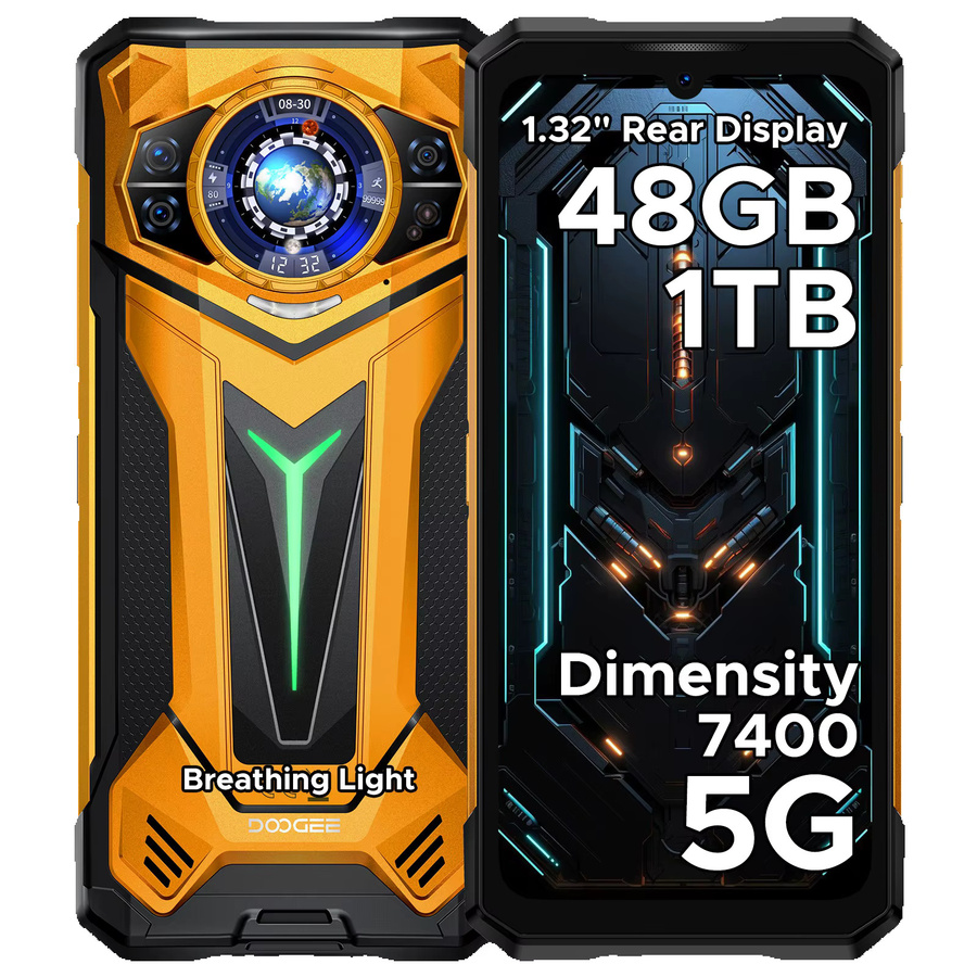 DOOGEE S200 Ultra 5G Outdoor-Smartphone mit 48GB RAM, 1TB Speicher, 6,72 Zoll 120Hz Display, 11000mAh Akku, 66W Ladung, NFC und Dimensity 7400, Android 15 - Bild 5