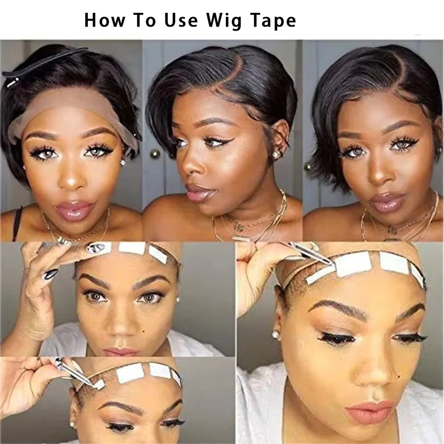 12 Yards Haarsystem-Klebeband, doppelseitig, weiß, Ultra Hold - Bild 6