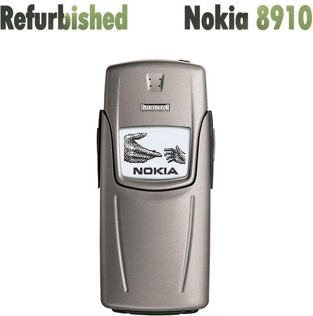 Nokia 8910 2G Mobiltelefon Refurbished Schwarz mit 1 SIM Slot - Bild 1