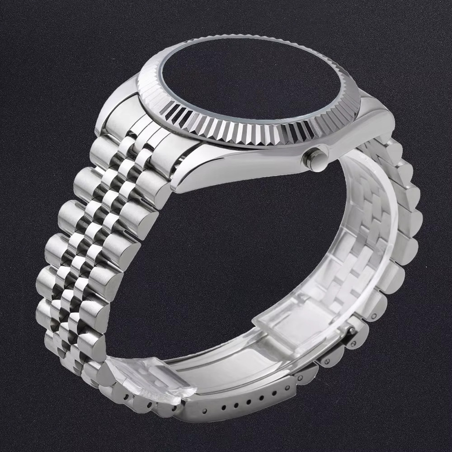 Uhrenarmband Edelstahl, Jubilee, Silber, Unisex - Bild 2
