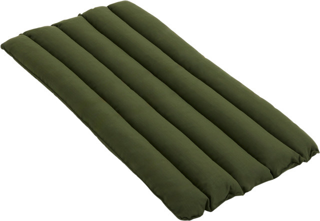 HAY Palissade Soft Quilted Kissen für Lounge Chair Low in Grün, rechteckig - Bild 1