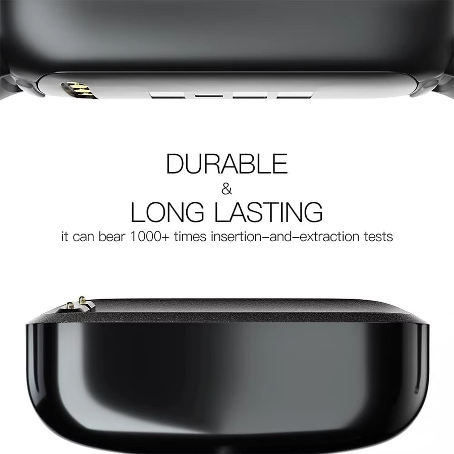 Fitbit Uhrenladegerät, USB-C, Schwarz - Bild 2